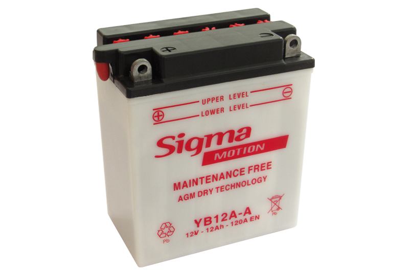  ΜΠΑΤΑΡΙΑ MOTO 12V 12Ah SIGMA MOTION 